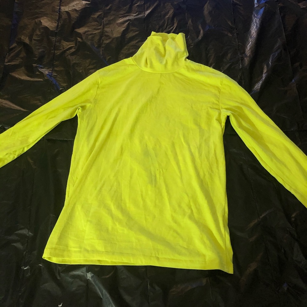 Zara Neon Green Turtleneck